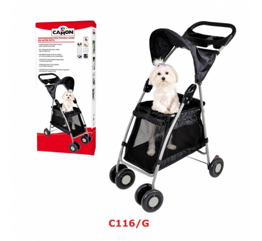 Camon - Количка за домашни любимци - 50х26х33 см.