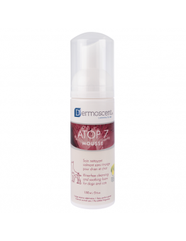 Dermoscent ATOP 7 Mousse – успокояваща сърбежа пяна за почистване, без вода zа кучета и котки с атопична или склонна към алергии кожа - 150 мл.