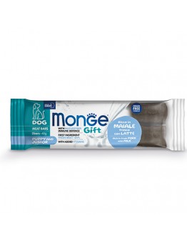 Monge Gift Meat Bars PUPPY&JUNIOR DOG – Неустоимо лакомство за подрастващи кученца до 1 година със свинско месо и нуклеотиди   – 40 гр.