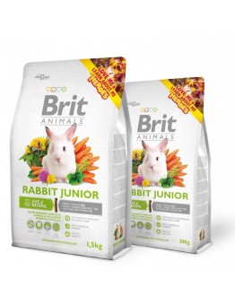 Brit Animals RABBIT ADULT Complete - Супер премиум клас цялостна храна за възрастни зайци (от 20 седмици до 4 години) - 1.5 кг.