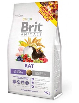 Brit Animals RAT Complete - Супер премиум клас цялостна храна за плъхове - 0.300 кг.