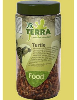 JR Farm - Висококачествена храна за костенурки, богата на протеини от скариди и ларви на комар - 70 гр.
