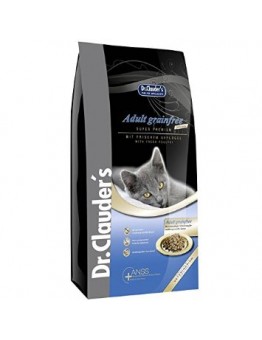 Dr. Clauder's - Super Premium Cat Adult Grain Free – Супер премиум беззърнена суха, гранулирана храна за котки над 1 година с пиле и риба   - 2 кг.