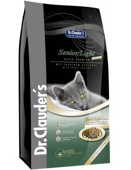 Dr. Clauder's - Super Premium Cat Senior/Light Sterilized – Супер премиум суха, гранулирана храна за възрастни, кастрирани или котки с наднормено тегло над 1 година - 0.400 кг.