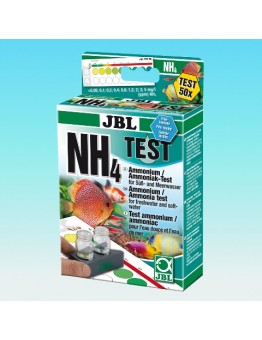 JBL Ammonium Test Set NH4 - Тест за измерване нивото на амоняка във водата в аквариума  - 50 бр. теста 2412100