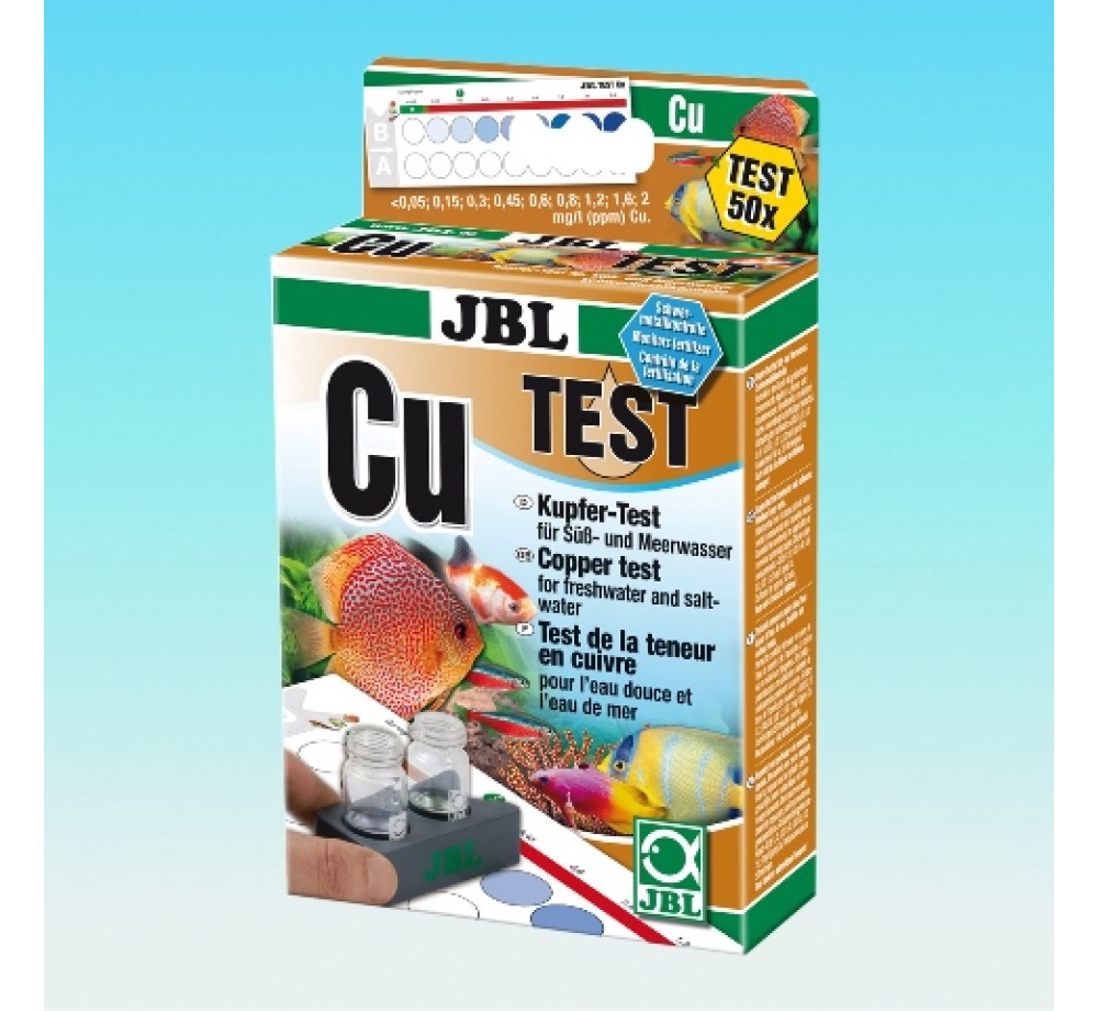 JBL Cu Test- Set - Тест за измерване нивото на мед във водата в аквариума 2411400