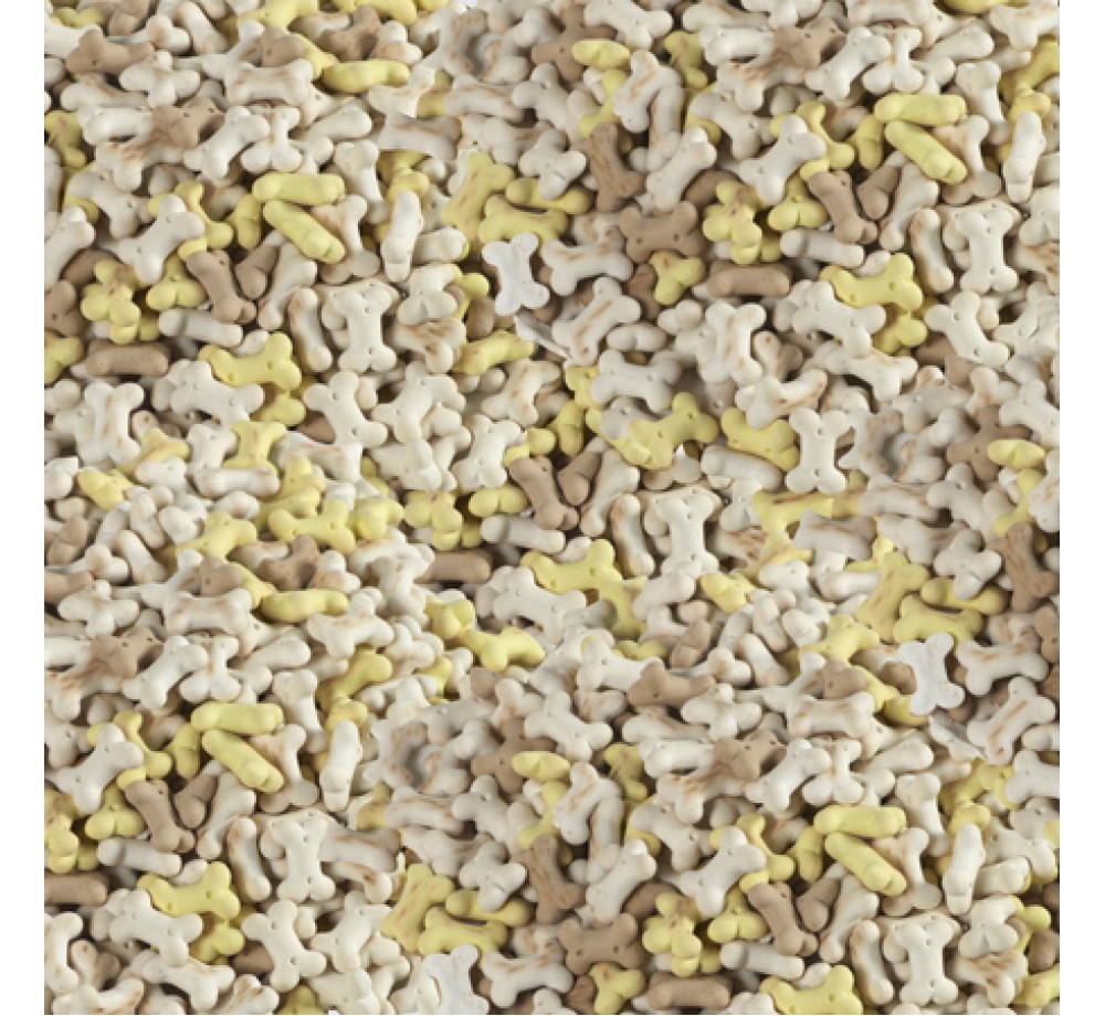 Animalovers Micro Bones Vanilla - Бисквити микро кокалчета ванилия за кучета - 1 кг. - кофичка