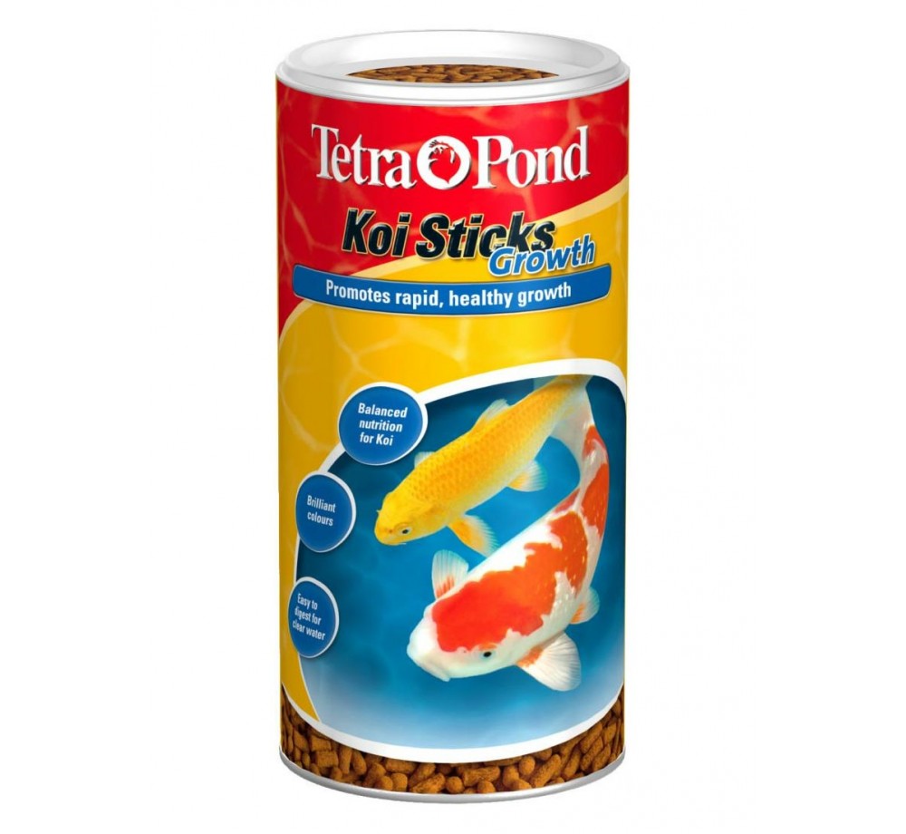 Tetra Pond Koi Sticks - Пълноценна храна - плуващи пелети за кои над 15 см. - 4000 мл. Tetra Pond Koi Sticks - Пълноценна храна - плуващи пелети за кои над 15 см. - 4000 мл.