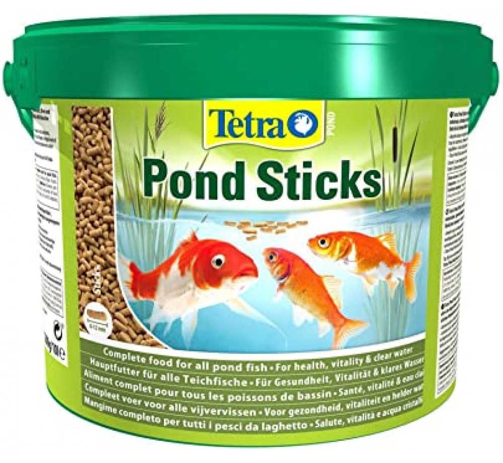 Tetra Pond Sticks - Пълноценна храна за ежедневно хранене на всички езерни риби над 15 см. - 10000 мл.