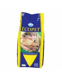 Farmina Ecopet Adult 18/12 - суха, гранулирана храна за кучета в зряла възраст от средните и едри породи - 15 кг.