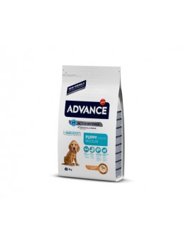 Advance Dog Puppy Medium  Chicken and Rise - суха храна за средни породи кученца от 10 до 25 кг.,  и от 2 до 12 месеца с пиле и ориз - 3 кг.