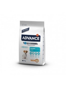 Advance Dog Puppy Mini Chicken and Rise - суха храна за дребни породи кученца до 10кг,  от 2 до 10 месеца с пиле и ориз - 3 кг.