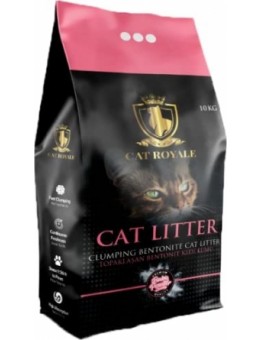 GEOCLAY Cat Royale Baby powder - Висококачествен бял бентонит с аромат на Бебешка пудра - 10 кг.