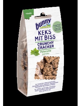 Bunny Crunchy cracker parsley - Хрупкави бисквити с магданоз за декоративни зайчета и други гризачи - 50 гр.