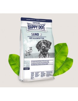 HAPPY DOG Sano Croq N - Диетична суха храна за израстнали кучета при проблеми с черения дроб, сърцето и бъбреците -  1 кг.