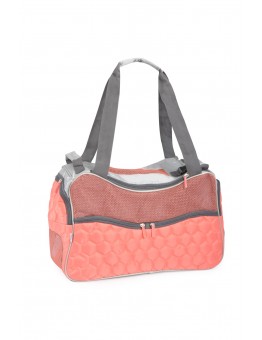 Camon "Salmon" - Чанта за домашни любимци до 6 кг. - 42x23x28 см. - цвят сьомга