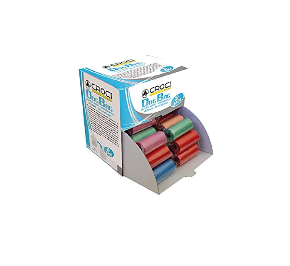 Croci Replacement Bags Mixed Colours - Хигиенни пликчета - различни цветове