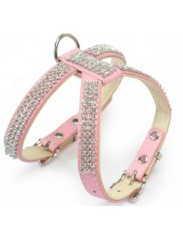 Camon - Нагръдник "STRASS" TG1 PINK - 20/24  см.
