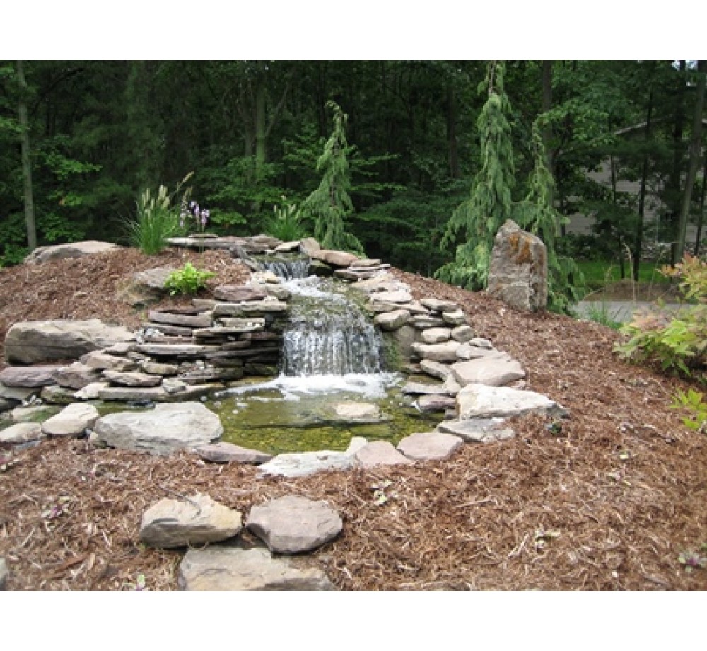 Доставка и изграждане на "Искуствен водопад"