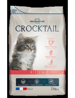 Flatazor Crocktail KITTEN - Пълноценна храна за малки котенца, за женски котки в края на бременността и в период на кърмене - 0.4 кг.