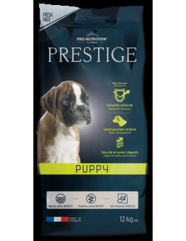 Flatazor Prestige Puppy - Пълноценна храна за подрастващи кучета до 1 година от всички породи, както и за женски кучета от всички породи в края на бременността или в периода на кърмене - 12 кг.