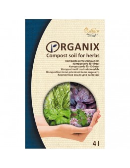 Organix Herbs soil - Субстрат за засаждане на билки - 4 л.