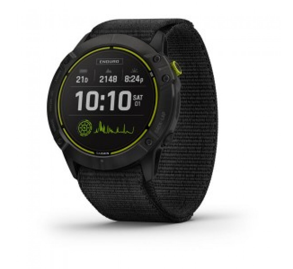 GARMIN - ENDURO™ - Модел: 010-02408-01 - Мултиспорт GPS часовник с Power Glass ™ соларно зареждане, създаден за спортисти с изключителна издръжливост - титан