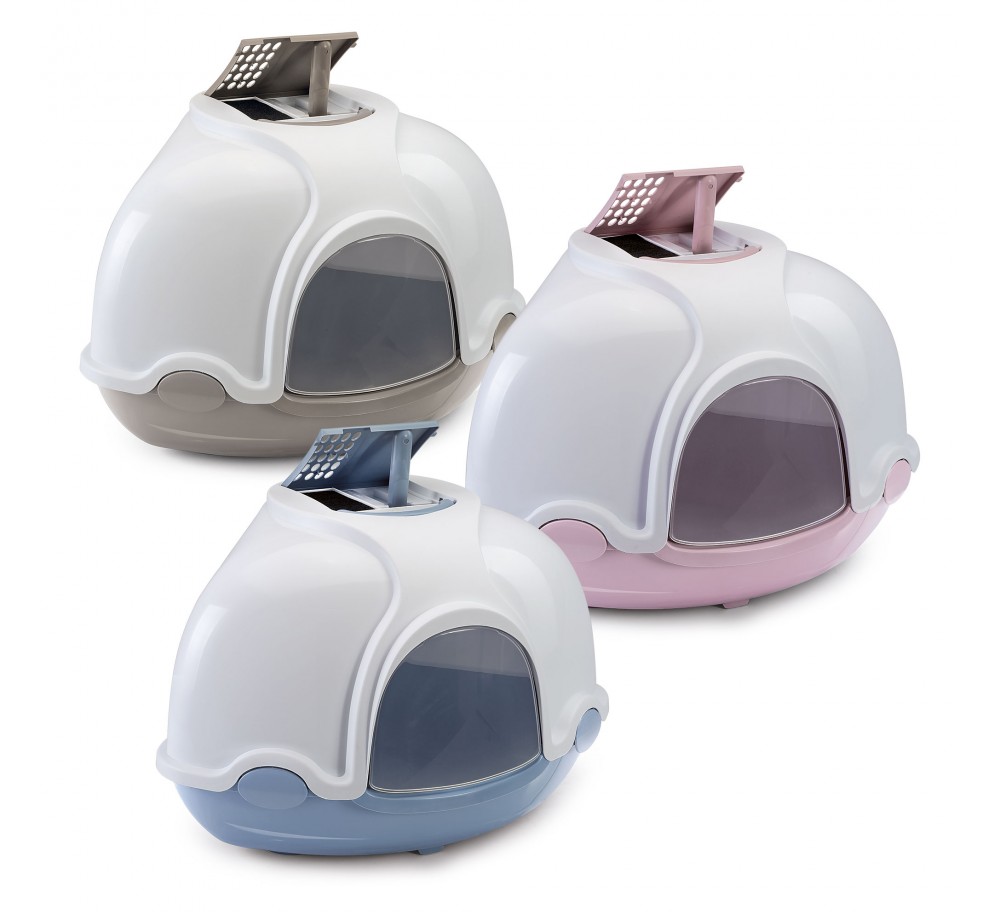 IMAC Ginger - Висококачествена, закрита котешка тоалетна - 52.0х52.0х44.5 см. - различни цветове IMAC Ginger - Висококачествена, закрита котешка тоалетна - 52.0х52.0х44.5 см. - различни цветове