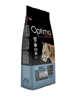 Visan Optima Cat Adult Rabbit & Potato (GRAIN FREE) - супер премиум храна със заешко и картофи за котки над 1 година - 8 кг.