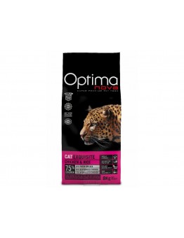 Visan Optima Cat Adult Exuisite Chicken & Rise - супер премиум храна с пиле и ориз за капризни котки над 1 година - 2 кг.