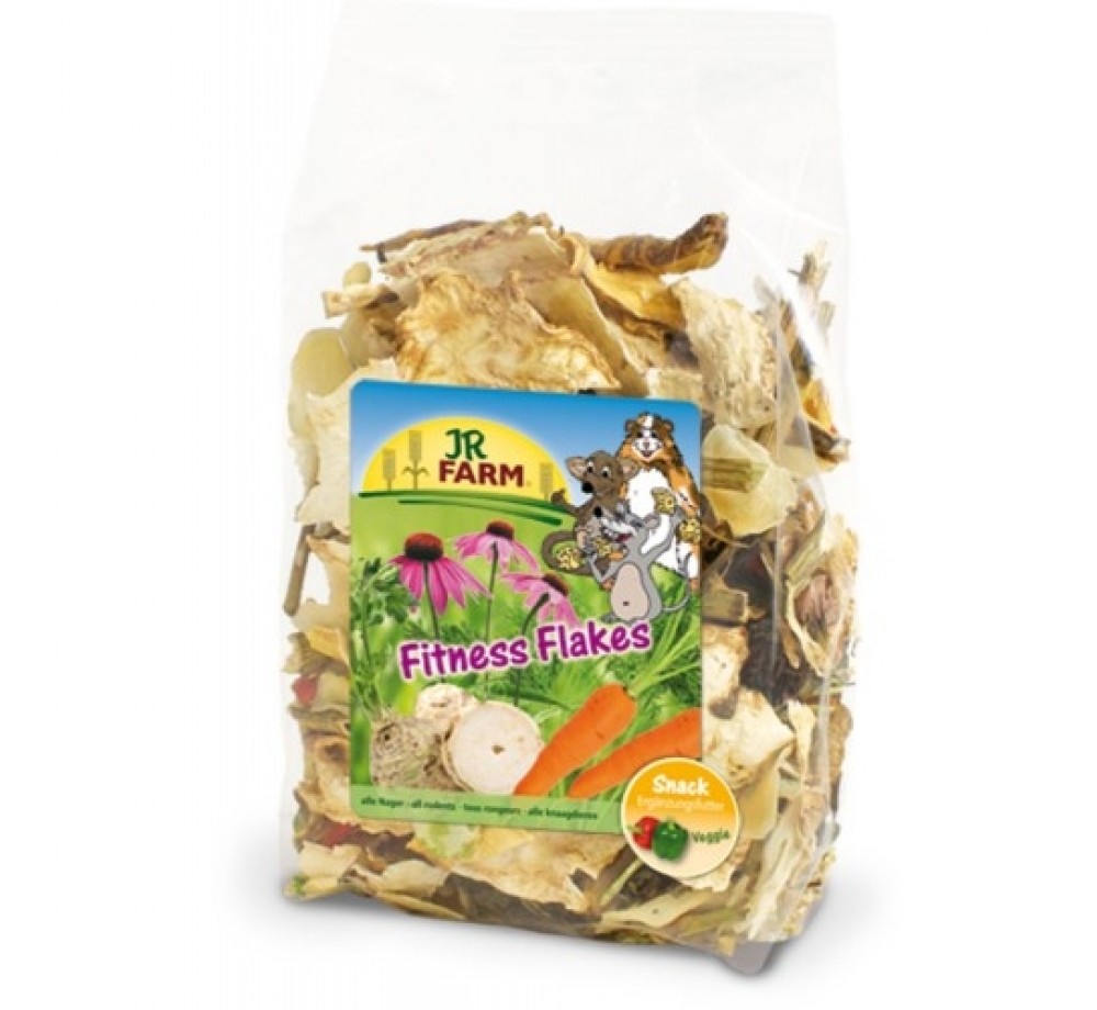 JR Farm - Fitness flakes - Хранителна добавка за гризачи - 150 гр.