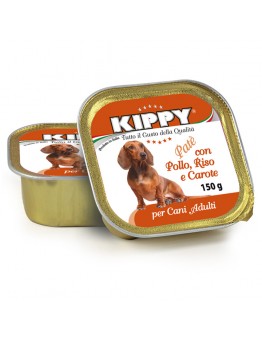 Kippy with CHICKEN, RICE and CARROTS - пастет за кучета с пиле, ориз и моркови - 150 гр.