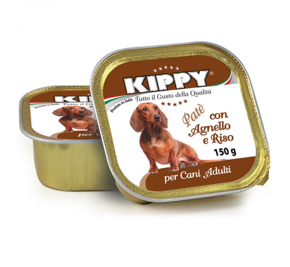 Kippy with Lamb nad Rice - пастет за кучета с агнешко и ориз - 150 гр.