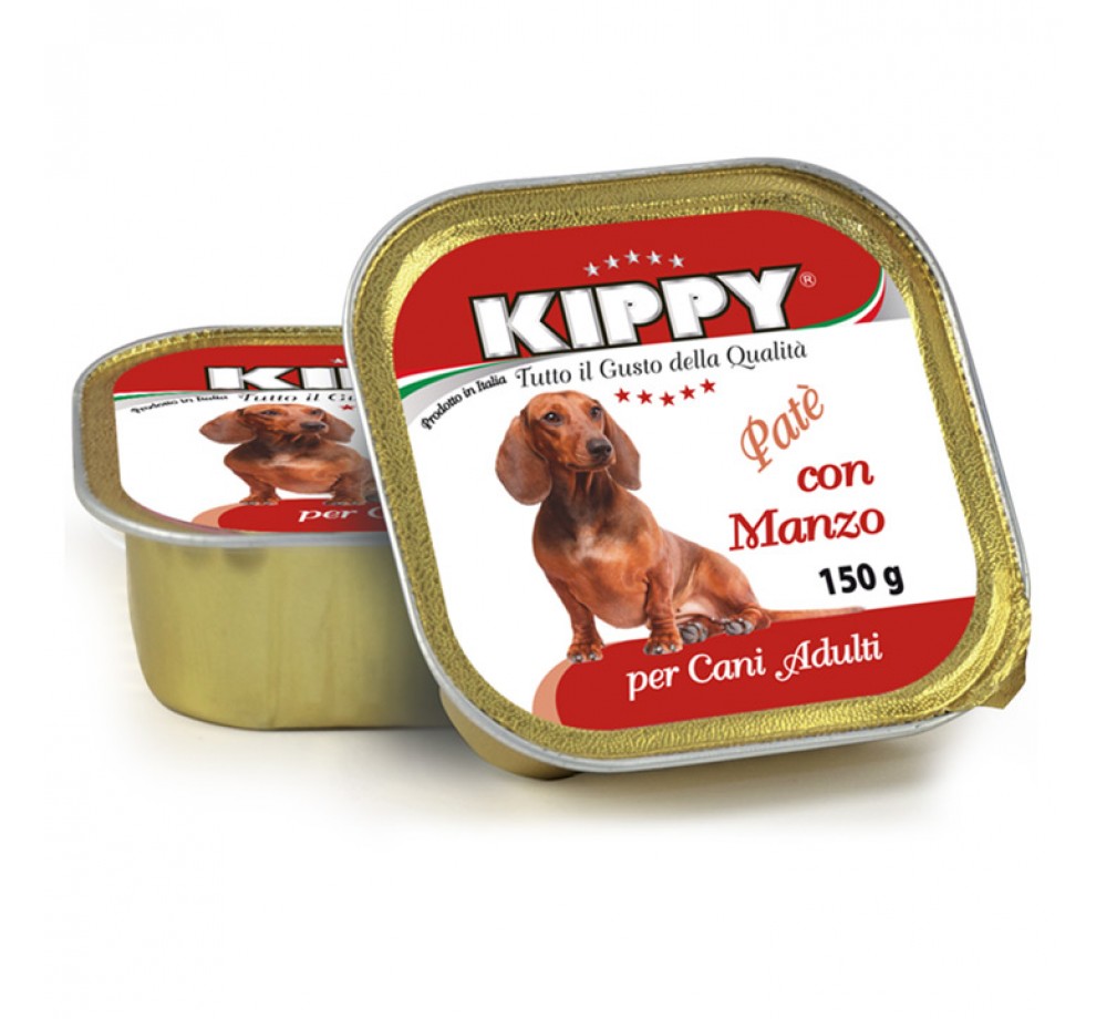 Kippy with BEEF - пастет за кучета с говеждо - 150 гр. Kippy with BEEF - пастет за кучета с говеждо - 150 гр.