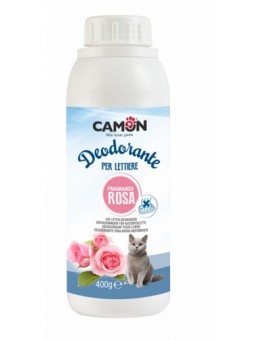 Camon - Дезодорант за котешка тоалетна - роза - 400 гр.