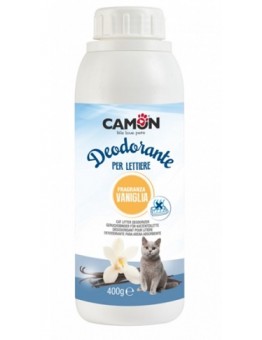 Camon - Дезодорант за котешка тоалетна - с ензими - 400 гр.