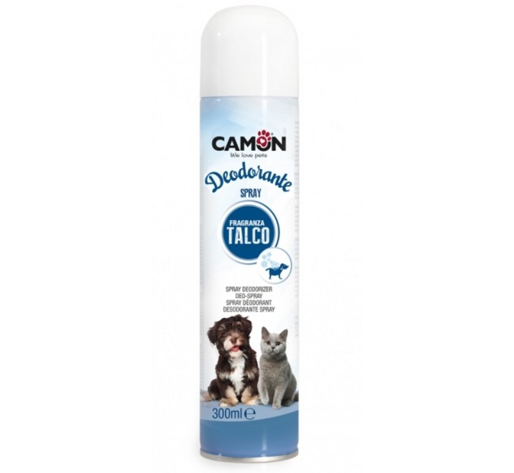 Camon - Спрей Талк против неприятна миризма за домашни любимци - 300 ml.