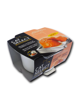 Cat Select - ПАСТЕТ - РИБА ТОН И СЬОМГА - 0.100 кг.