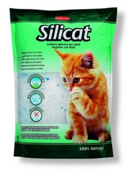 Padovan Silicat 5l - високо абсорбираща, натурална силиконова котешка постелка - 5 л. - 2.2 кг.