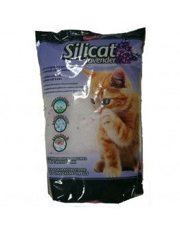 Padovan Silicat LAVENDER 5l - високо абсорбираща, силиконова котешка постелка с аромат на лавандула - 5 л. - 2.2 кг.