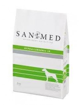 Sanimed - HYPOALLERGEN Lamb & Rice - Хиперелергенна храна за чувствителни и алергични кучета над 1 година с агне и ориз - 3 кг.