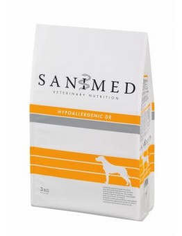 Sanimed - HYPOALLERGEN Duck & Rice - Хиперелергенна храна за чувствителни и алергични кучета над 1 година с патица и ориз - 12.5 кг.