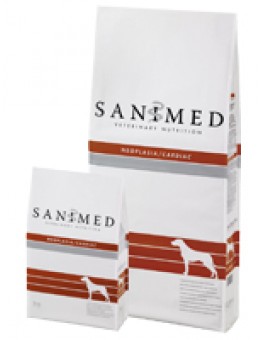 Sanimed - NEOPLASIA / CARDIAC - лечебна храна за кучета над 1 година със сърдечни и ракови проблеми - 3 кг.