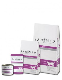 Sanimed - CAT RENAL - лечебна храна за котки над 1 година с бъбречни проблеми - 1.5 кг.