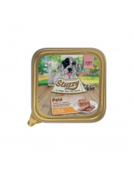 Stuzzy Pate Puppy - пастет за подрастващи кученца от 1 до 10 месеца с пилешко месо - 150 гр.