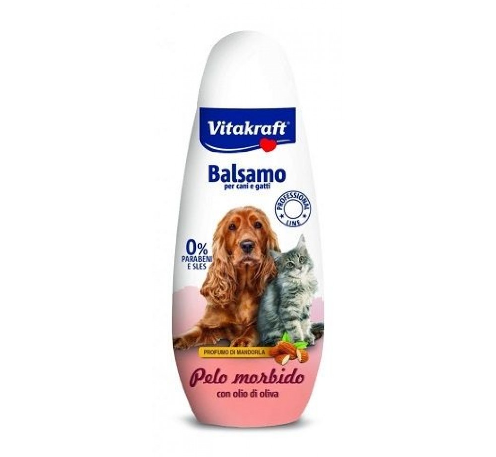 Vitakraft Balsam - Балсам за кучета и котки с аромат на бадем - 250 мл. Vitakraft Balsam - Балсам за кучета и котки с аромат на бадем - 250 мл.