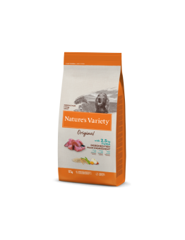Natures Variety Dog Selected Medium/Maxi Adult Tuna - Суха храна за кучета над 1 година, от средните и едри породи с месо от риба тон, плодове и зеленчуци - 12 кг.
