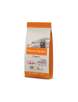 Natures Variety Dog Selected NO GRAIN Medium&Maxi Adult Turky - Суха храна  без зърнени съставки за кучета над 1 година, от средните и едри породи с пуешко месо, плодове и зеленчуци - 12 кг.