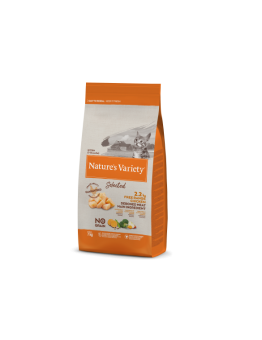 Natures Variety Cat Selected NO GRAIN Kitten Chicken - Суха храна без зърнени съставки за подрастващи котки до 1 година с пилешко месо, плодове и зеленчуци - 7 кг.